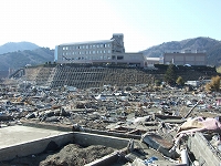 宮城県女川町の様子